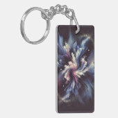 Eine abstrakte Galaxie, die das Geheimnis der Schlüsselanhänger (Vorderseite links)