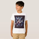 Eine abstrakte Galaxie, die das Geheimnis der T-Shirt (Vorne ganz)