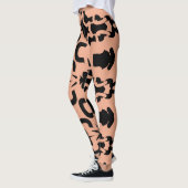 Eine abstrakte Leggings "Ratti_Creative_Arts" (Links)