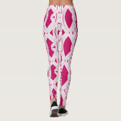 Eine abstrakte Leggings "Ratti_Creative_Arts" (Rückseite)