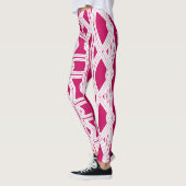 Eine abstrakte Leggings "Ratti_Creative_Arts" (Links)
