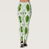 Eine abstrakte Leggings "Ratti_Creative_Arts" (Rückseite)