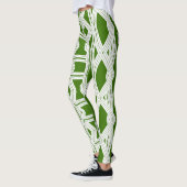 Eine abstrakte Leggings "Ratti_Creative_Arts" (Links)