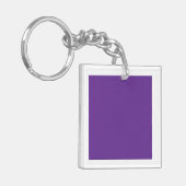 Eine abstrakte Mischung aus lila und rosa Farbtöne Schlüsselanhänger (Vorderseite links)