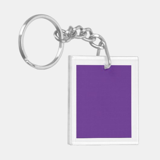 Eine abstrakte Mischung aus lila und rosa Farbtöne Schlüsselanhänger (Vorderseite links)