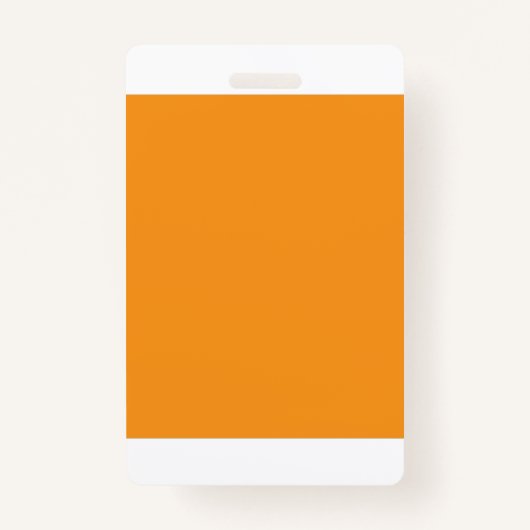 Eine abstrakte Mischung aus Orange, Rot und Gel Ausweis (Rückseite)