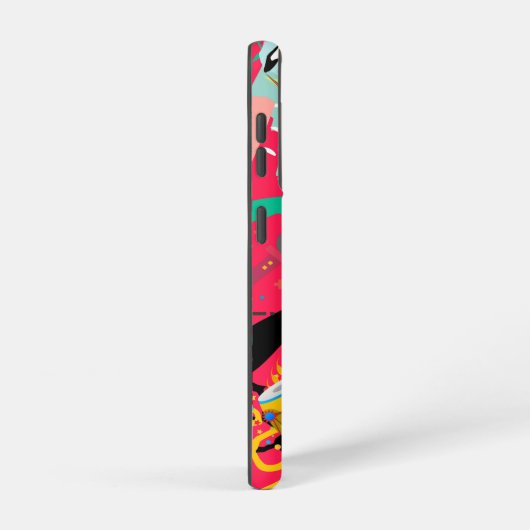 Eine Abstrakte musikalische Mischung Samsung Galaxy Hülle (Rechte Seite)