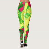 Eine abstrakte "Ratti_Creative_Arts"-Legierung Leggings (Rückseite)