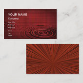 Eine abstrakte Visitenkarte zum Anpassen (Vorne/Hinten)