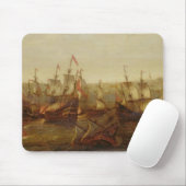 Eine Aktion zwischen Spanisch-Schiffen und Mousepad (Mit Mouse)