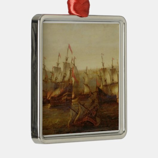 Eine Aktion zwischen Spanisch-Schiffen und Silbernes Ornament (Rechts)