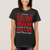 Eine albanische Mama mögen normales Mama-viel T-Shirt (Vorderseite)