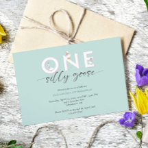 Eine Alberne Gans 1. Geburtstag Niedlich