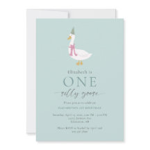 Eine Alberne Gans 1. Geburtstag Niedlich