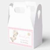 Eine Alberne Gans, Balloons, Retro Gingham Geschenkschachtel (Geöffnet)