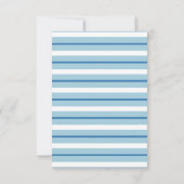 Eine Alberne Gans, erste Geburtstagspartei Einladung (Rückseite)