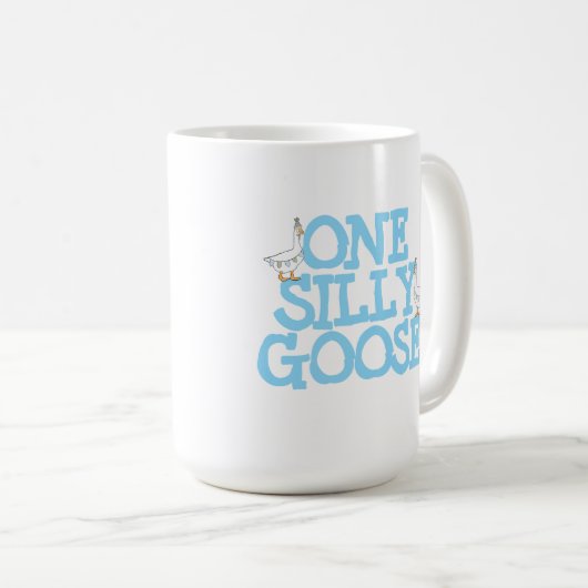 Eine Alberne Gans Kaffeetasse (VorderseiteRechts)