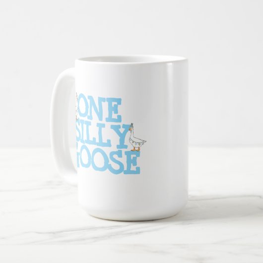 Eine Alberne Gans Kaffeetasse (Vorderseite Links)