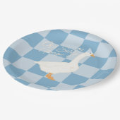 Eine Alberne Gans Pappteller (Schrägansicht)