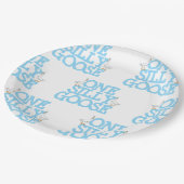 Eine Alberne Gans Pappteller (Schrägansicht)