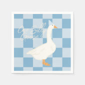 Eine Alberne Gans Serviette (Vorderseite)