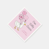 Eine alberne Gans Servietten (Ecke)
