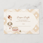 Eine Alberne Gänsedusche Begleitkarte (Vorderseite)