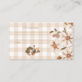 Eine Alberne Gänsedusche für das Baby Begleitkarte (Vorderseite)