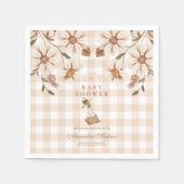 Eine Alberne Gänsedusche Serviette (Vorderseite)