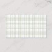 Eine Alberne Gänseduschenspulerkarte Begleitkarte (Rückseite)