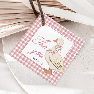 Eine Alberne Gänsehaut Rosa Cotattacore Geschenkanhänger