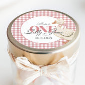 Eine Alberne Gänsehaut Rosa Cotattacore Runder Aufkleber