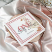 Eine Alberne Gänsehaut Rosa Cotattacore Serviette