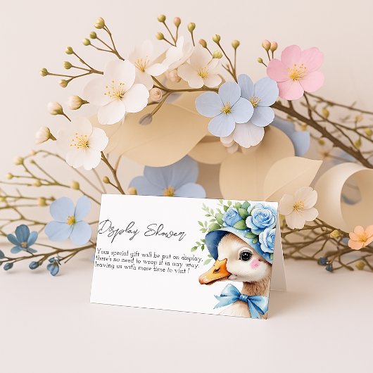 Eine Alberne Gänsejunge Babydusche