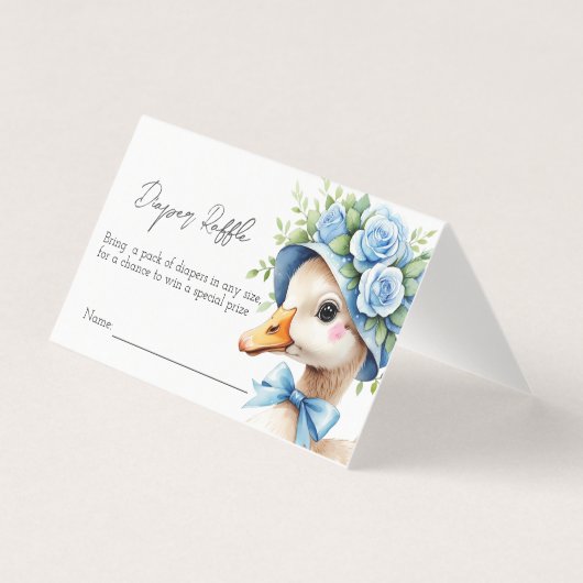 Eine Alberne Gänsejunge Dusche Windeln Windelwanne (Vorderseite)