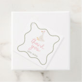 Eine Alberne Gänsepink und -grün Geschenkanhänger (Beispiel)