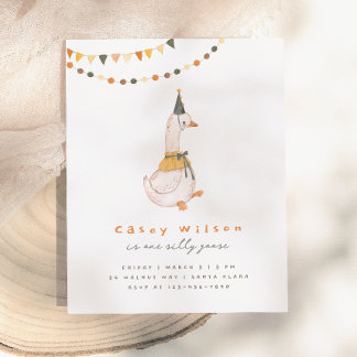 Eine Alberne Gänseudget Erste Geburtstagspartei