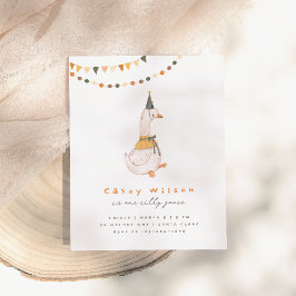 Eine Alberne Gänseudget Erste Geburtstagspartei