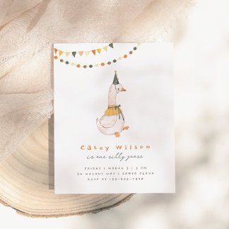 Eine Alberne Gänseudget Erste Geburtstagspartei