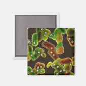 Eine Albtraum-Stadt in Germs Magnet (Vorderseite/Rückseite)