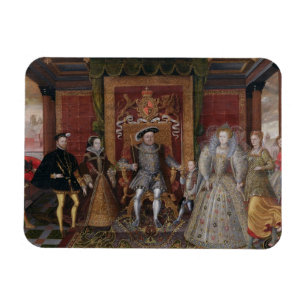 Eine Allegorie der Tudor Reihenfolge: Die Familie Magnet