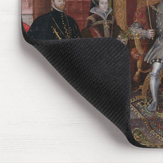 Eine Allegorie der Tudor Reihenfolge: Die Familie Mousepad (Ecke)