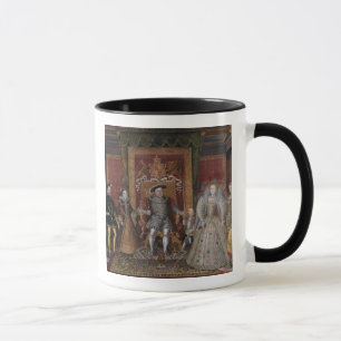 Eine Allegorie der Tudor Reihenfolge: Die Familie Tasse