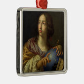 Eine Allegorie von Astronomie Silbernes Ornament (Rechts)