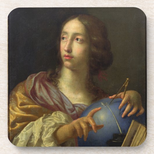 Eine Allegorie von Astronomie Untersetzer (Vorderseite)