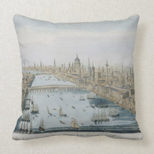 Eine allgemeine Ansicht der Stadt von London und Kissen