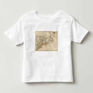 Eine allgemeine Karte der britischen Nordkolonien Kleinkind T-shirt