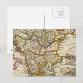 Eine allgemeine Karte der Türkei in Europa (Vorne/Hinten)