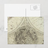 Eine allgemeine Weltkarte des Erdballs oder der We Postkarte (Vorne/Hinten)