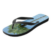 Eine Aloha-Palme Badesandalen (Schrägansicht)